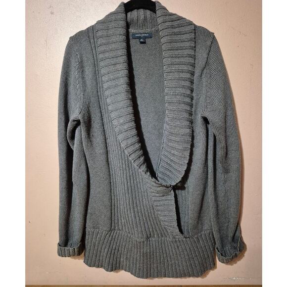 Banana Republic sweater womens size medium brown‎ in color cotton blend - Picture 1 of 4